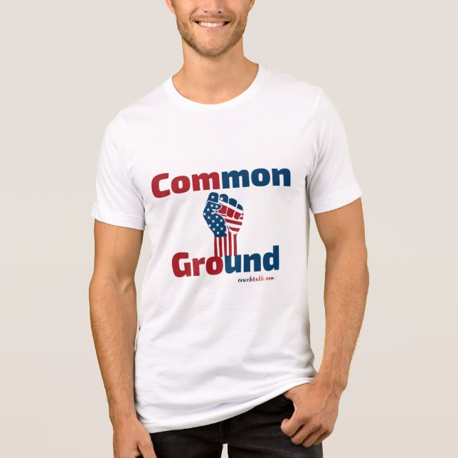 🌿 Common Ground Collection Tri-Blend Shirt (Front)