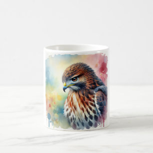 Common Hawk 230824AREF120 - Watercolor Coffee Mug