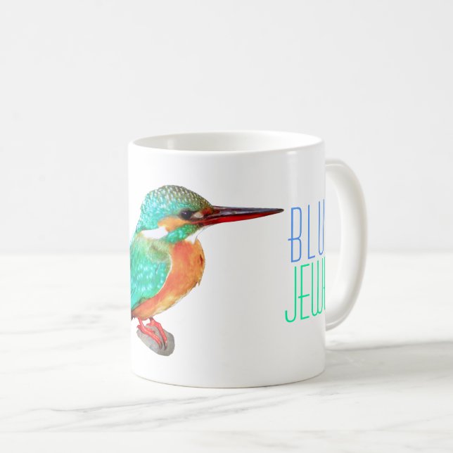 Common Kingfisher Coffee Mug (Front Right)