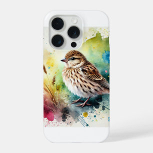 Common Linnet 210724AREF102 - Watercolor iPhone 15 Pro Case