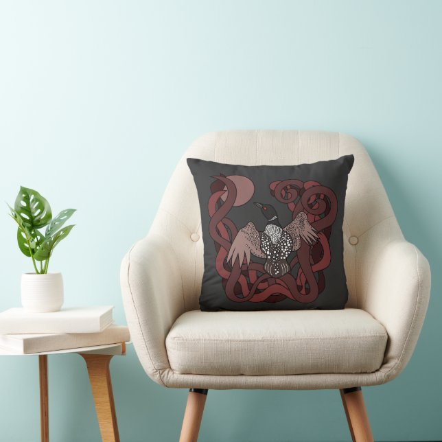 Common Loo Art Nouveau Cushion (Chair)