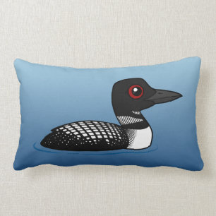 Common Loon, breeding adult Lumbar Cushion