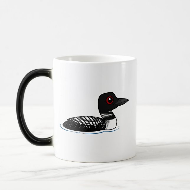Common Loon, breeding adult Magic Mug (Left)