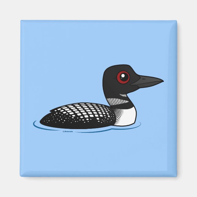 Common Loon, breeding adult Magnet (Front)
