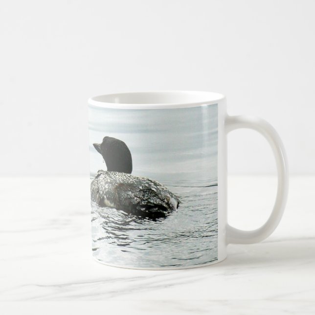 Common Loon On the Water Coffee Mug (Right)