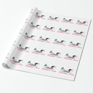 Common Loon Wrapping Paper