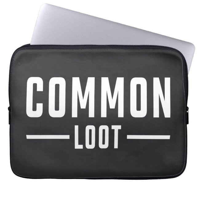 Common Loot Gamer Laptop Sleeve (Front)
