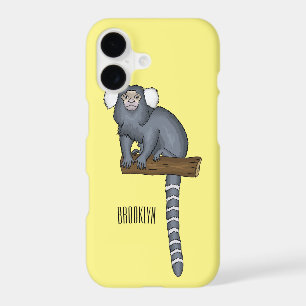 Common marmoset cartoon illustration