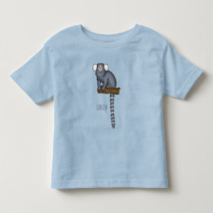 Common marmoset cartoon illustration  toddler T-Shirt