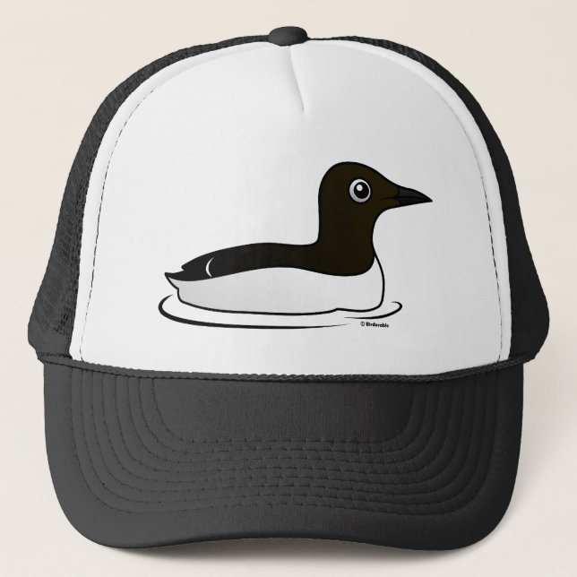 Common Murre (swimming) Trucker Hat (Front)