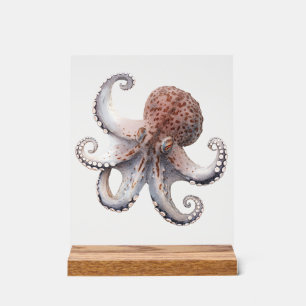Common Octopus Desk Sign