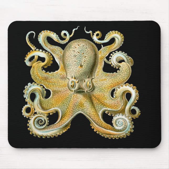 Common Octopus Mouse Pad (Front)
