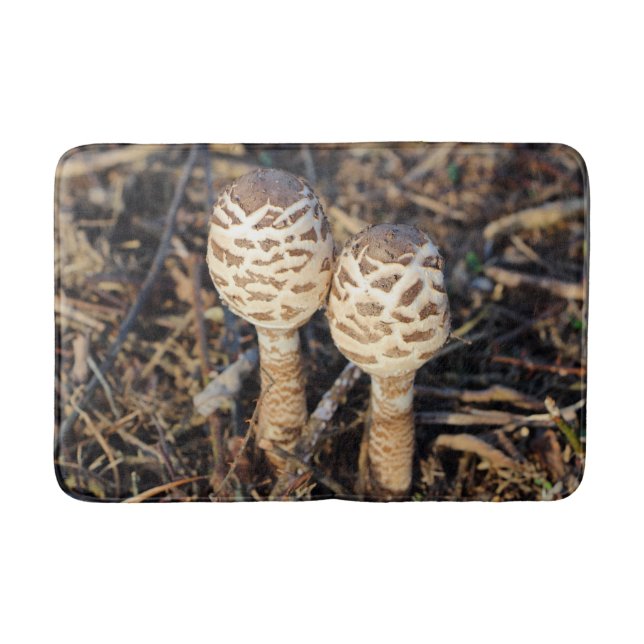 Common parasol mushroom bath mat (Front)