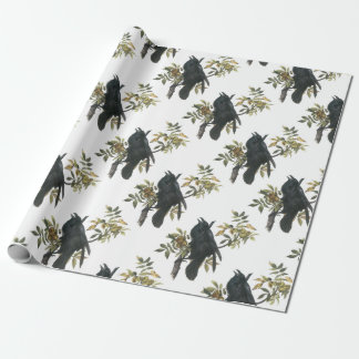 Common Raven by Audubon Wrapping Paper