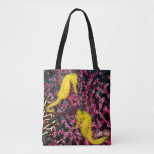 Common Sea Horse Hippocampus Taeniopterus Tote Bag