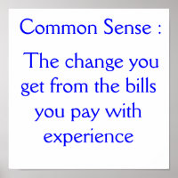 Common sense