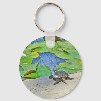 Common Snapping Turtle - Chelydra serpentina Key Ring