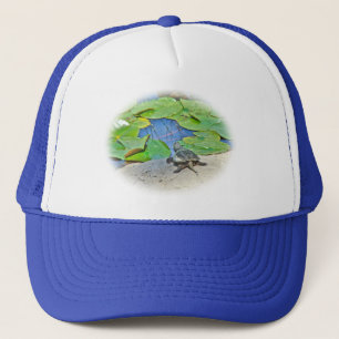 Common Snapping Turtle - Chelydra serpentina Trucker Hat
