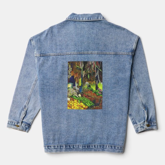 Common Threads of Human Interactions, Budapest Denim Jacket (Back)