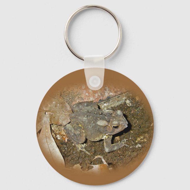 Common Toad Coordinating Items Key Ring (Front)