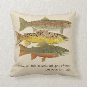 Common Trout Pillow