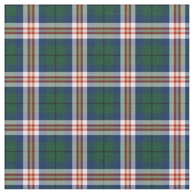 Commonwealth of Kentucky Tartan Fabric (Close Up)