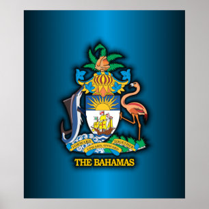 Commonwealth of the Bahamas COA Poster