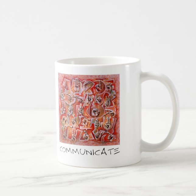 Communicate Coffee Mug (Right)