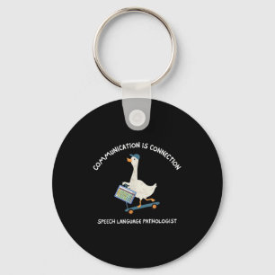 Communication Is Connection Speech Language Pathol Key Ring