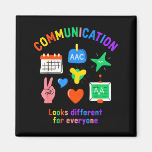 Communication looks different for everyone asd magnet