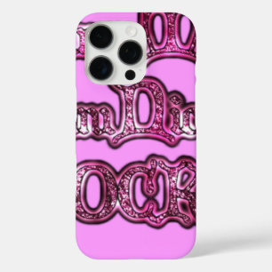 Communication Rocks Pink Hakuna Matata iPhone 16 Pro Case