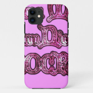 Communication Rocks Pink Hakuna Matata .png iPhone 11 Case