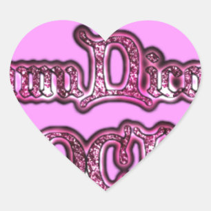 Communication Rocks Pink Hakuna Matata .png Heart Sticker