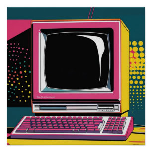 Communication Technology Glossy Poster   Wall Art