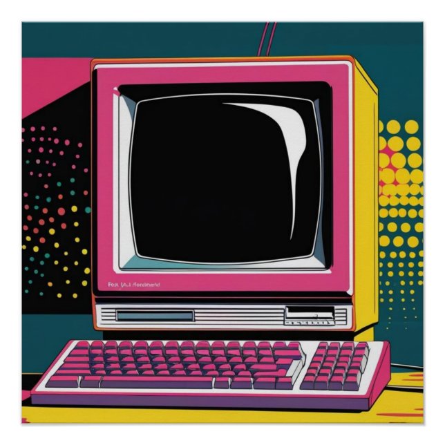 Communication Technology Glossy Poster | Wall Art (Front)