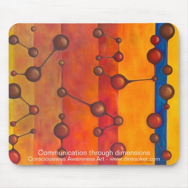 Communication through dimensions mouse pad (Front)
