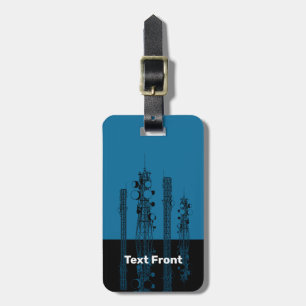 Communication Towers Luggage Tag