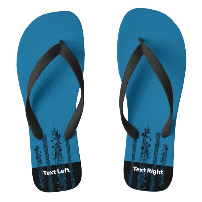 Communication Towers Thongs (Footbed)