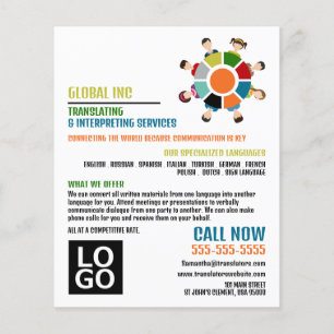 Communication Wheel, Translator & Interpreter Flyer