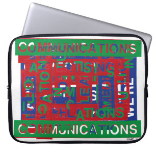 Communications Breakdown Laptop Sleeve