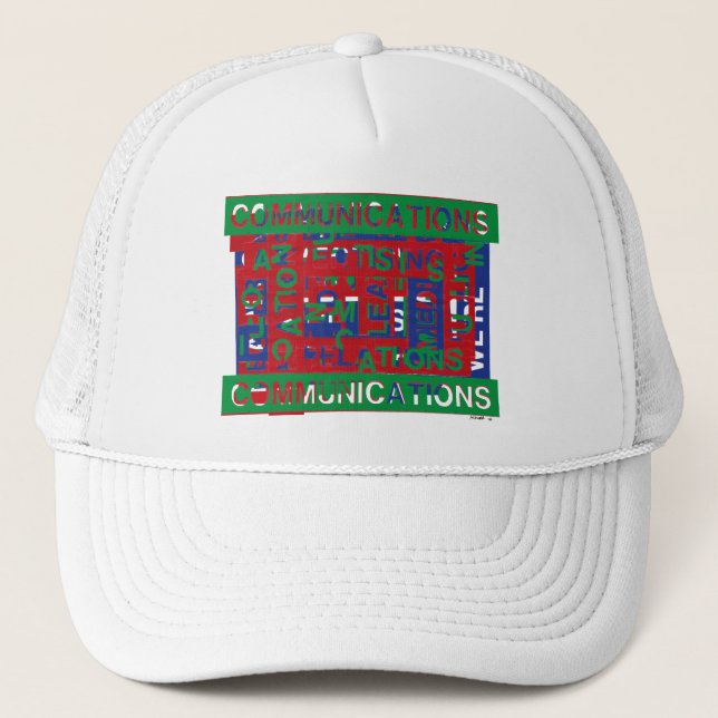 Communications Breakdown Trucker Hat (Front)