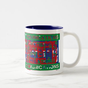Communications Breakdown Two-Tone Coffee Mug