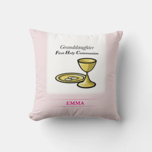 Communion Body and Blood Granddaughter Cushion