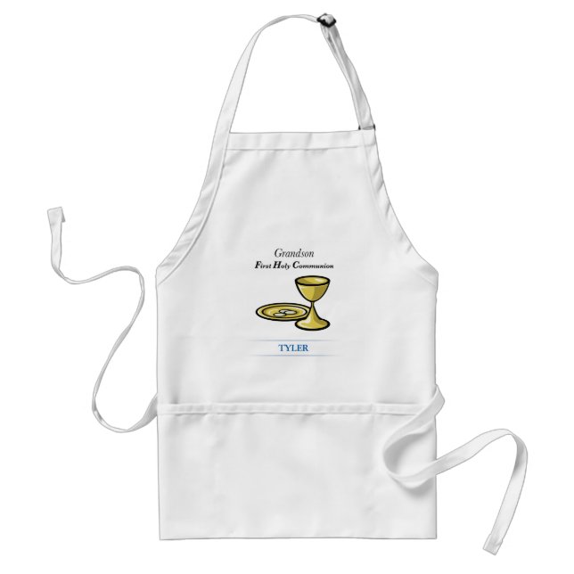 Communion Body and Blood Grandson Standard Apron (Front)