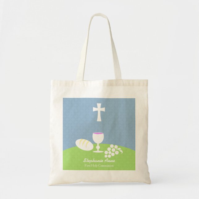 Communion Bread of Life Tote Bag (Front)