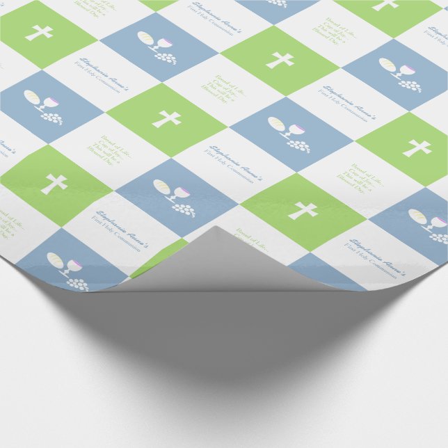 Communion Bread of Life Wrapping Paper (Corner)