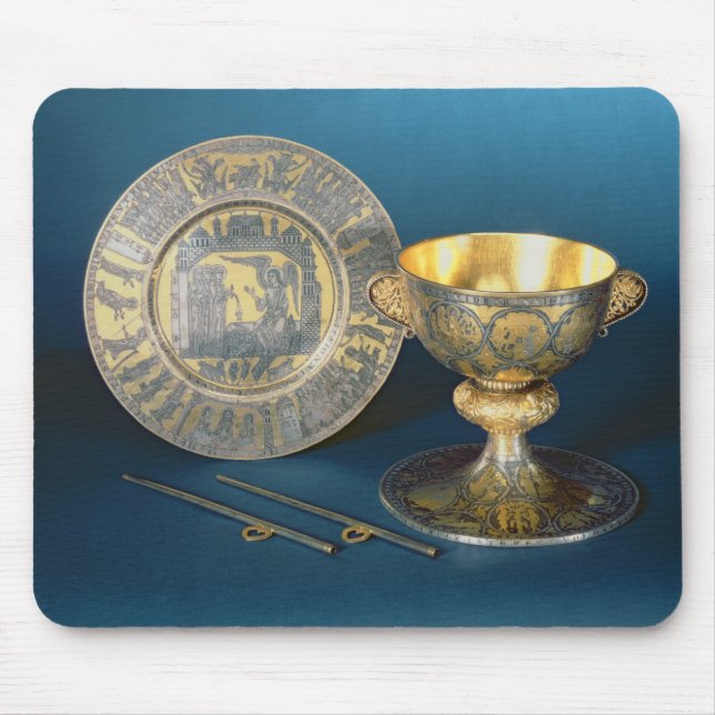 Communion Cup, Plate and Fistulae Mouse Pad (Front)