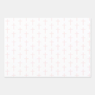 Communion Day Chalice and Cross Wrapping Paper Sheet