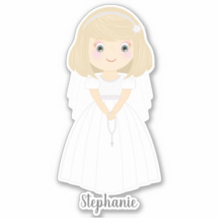 Communion Dove Blonde Girl