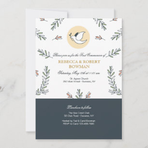 Communion Dove Invitation